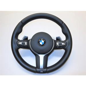希少!パドルシフト付!! F31 320i BMW純正 革 ステアリング ハンドルF30