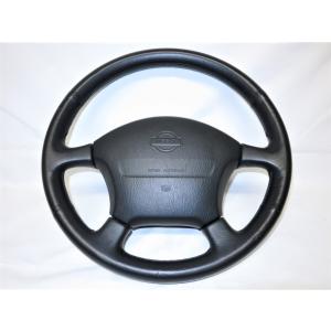 モモ momo 日産純正OP オプション 革 ステアリング エアバック