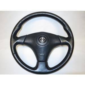 美品! MRS MR-S MRーS ZZW30 純正 革 ステアリング ハンドル エア