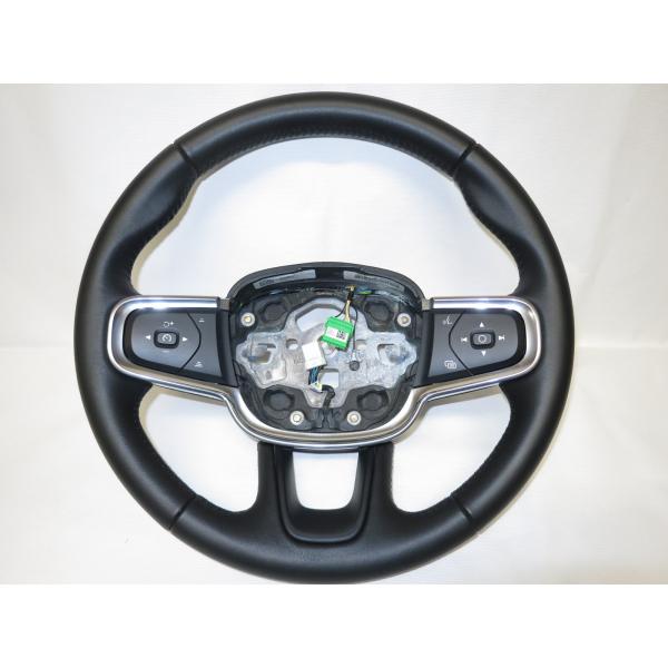 美品! XC40 ボルボ XB XB420XC 純正 本革 革 ステアリング ハンドル ヒーター ヒ...