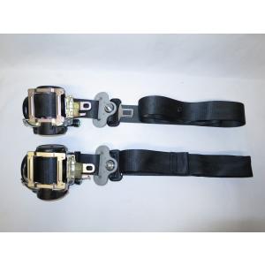 ハスラー MR31S MR41S 純正 助手席シートベルト 前席 左 フロント 黒