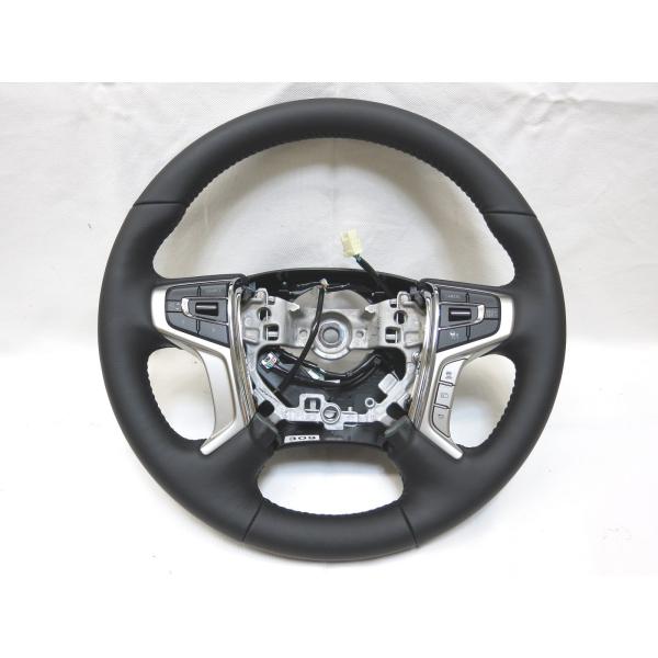 新品!ヒーター 付! アウトランダー GG2W PHEV 純正 革 ステアリング ハンドル GG3W...