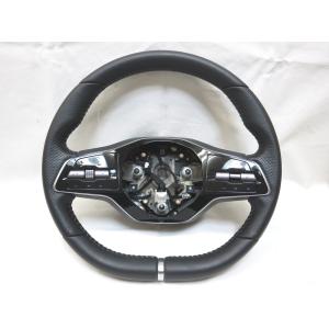 レッドステッチ! モモ momo 日産純正! オプション! 革 ステアリング