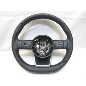 エクストレイル T32 NT32 HT32 HNT32 革 ステアリング ハンドル