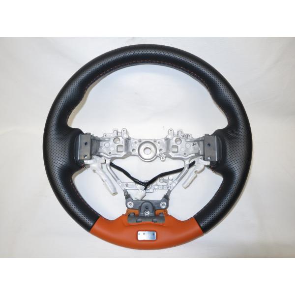 美品! RCF RC F レクサス USC10 ASC10 純正 革 ステアリング ハンドル ヒータ...