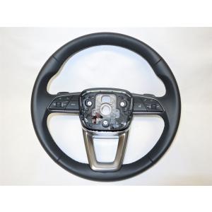 美品! フラットボトム! TT アウディ 8S 純正 アルカンターラ 革