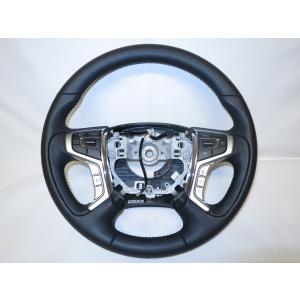 パジェロ V73W V63W V65W V75W 純正 革 ステアリング 運転席 エア