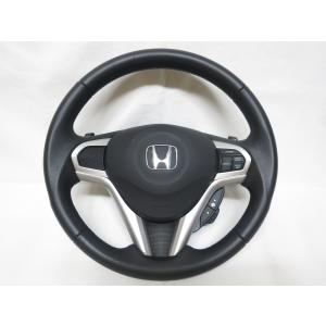 ステアリング　ハンドル　新古品 CRZ CR-Z CRーZ ZF2 ZF1 純正 革 ステアリング ハンドル エア