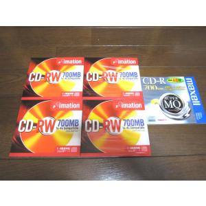 新品! 未使用品 未開封 maxell マクセル CD-R 700MB と imation CD-RW 700MB 4枚 管理番号（W-KM）｜松下自動車 ヤフーショッピング店