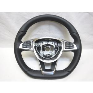 メルセデスベンツ MB W204 ステアリングホイール ハンドル 新同！ ベンツ W204 W245 W219 W176 純正 革 ステアリング ハンドル