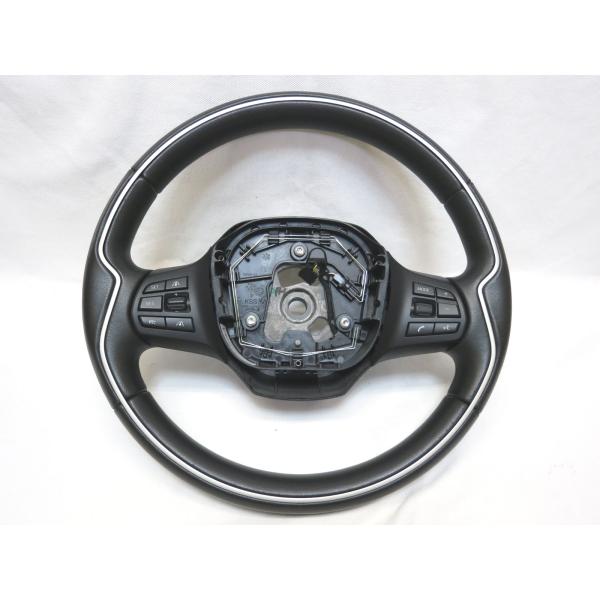 希少! i3 BMW iシリーズ 1Z00 アイスリー 純正 革 ステアリング ハンドル クルコン ...