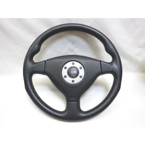 FTO GPX DE3A 純正 革 ステアリング ハンドル エアバック エアーバック momoモモ ...