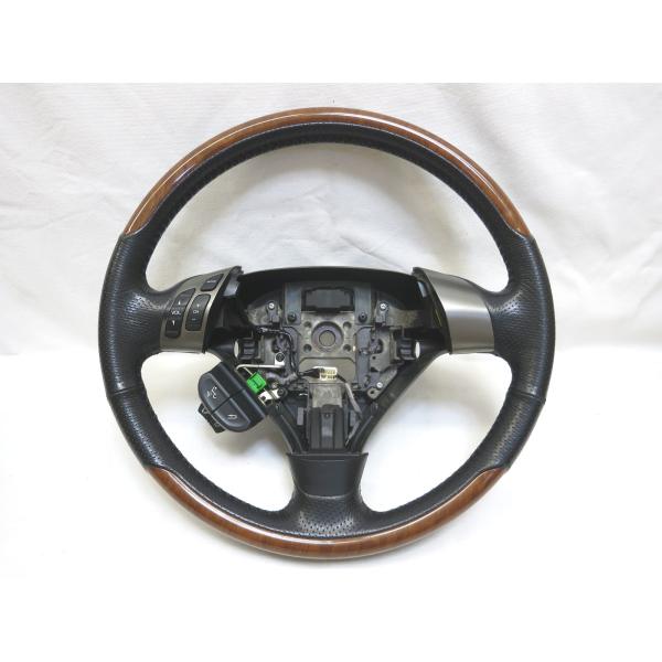 希少! アコード CL7 純正 ウッド ステアリング ハンドル アキュラ TSX CM2 CL8 管...