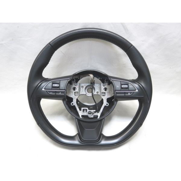 スイフト ZD83 純正 革 ステアリング ハンドル スイッチ GS120-07190 ZC33S ...