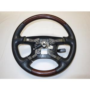 パジェロ V63W V65W V73W V75W 純正 ウッド ステアリング 運転席 エア