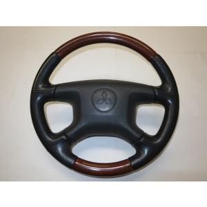 パジェロ V73W V63W V65W V75W 純正 革 ステアリング 運転席 エア