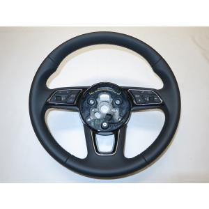 シルバーステッチ! Q5 FY Sライン アウディ 純正 革 ステアリング