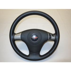 シボレー コルベット C6 Z06 X245A 純正 革 ステアリング ハンドル