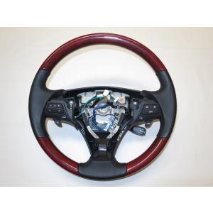 LS460 LS600h レクサス 純正 革 ステアリング ハンドル