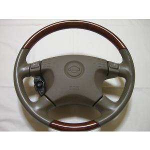 ハンドル　セドリック・グロリア セドリック グロリア エルグランド 純正 ウッド コンビ