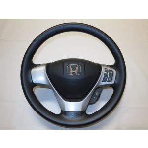 美品! シビック FD2 タイプR 純正 革 ステアリング ハンドル エア 