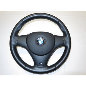  e82 135i Mスポーツ　純正ステアリング BMW 135iクーペ(E82)純正 レザー ステアリング パドルシフト ハンドル