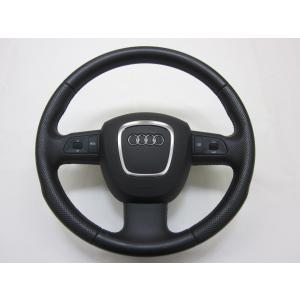 美品! フラットボトム! TT アウディ 8S 純正 アルカンターラ 革