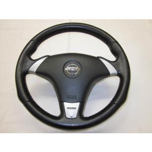 モモ momo 日産純正OP オプション 革 ステアリング エアバック