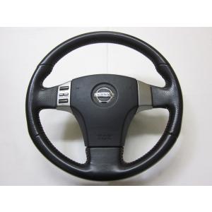 モモ momo 日産純正OP オプション 革 ステアリング エアバック