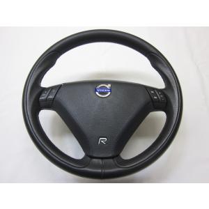 V50 C30 S40 C70 ボルボ 純正 ウッド コンビ ステアリング ハンドル