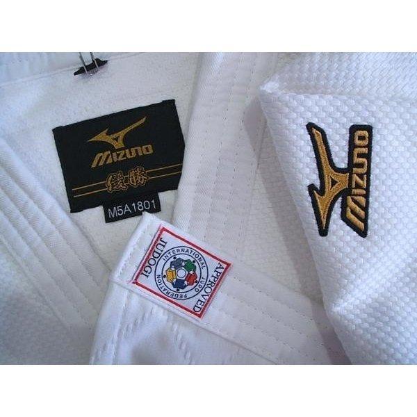 ミズノ 柔道着 上下セット 全柔連・IJF規格基準モデル 優勝 22JM5A1801/22JP5A1...