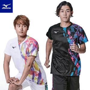 【メール便可】ミズノ ゲームシャツ メンズ 男女兼用 62JAA041 テニス ソフトテニス バドミントン