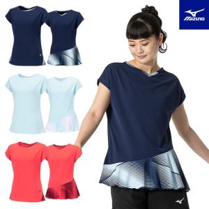 MIZUNO（ミズノ） ソフトテニス バドミントン ウェア ゲームシャツ