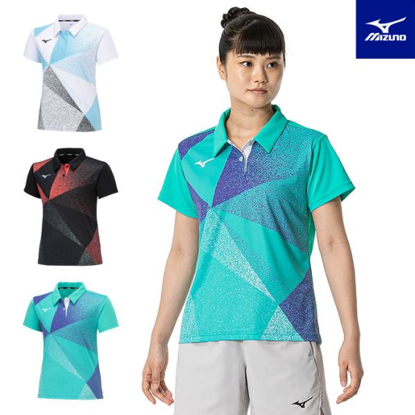 【メール便可】ミズノ ゲームシャツ レディース 62JAB223 テニス ソフトテニス バドミントン