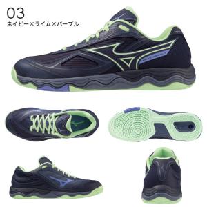 送料無料 卓球シューズ ミズノ ウエーブメダル...の詳細画像3