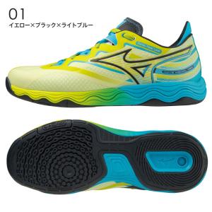 送料無料 卓球シューズ ミズノ メンズ レディ...の詳細画像1