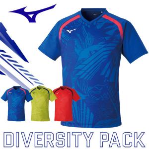 ミズノ 卓球ウエア ゲームシャツ 男女兼用 メンズ レディース