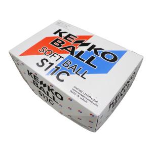 送料無料 ナガセケンコー ソフトボール 11インチ 公認球 半ダース（6個）従来の2号球