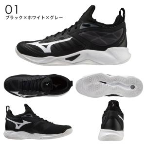 送料無料 ミズノ バレーボールシューズ メンズ...の詳細画像1