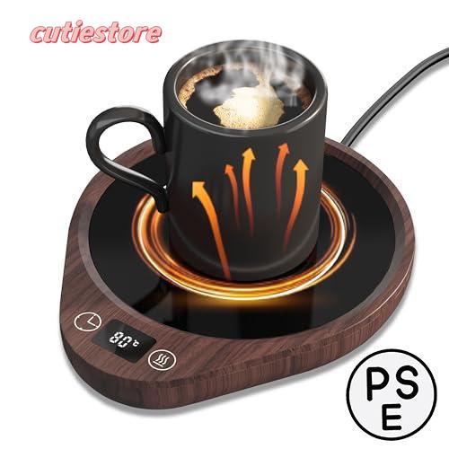 カップウォーマー 大容量の容器も使用可能 コーヒー保温コースター マグカップウォーマー ドリンクウォ...