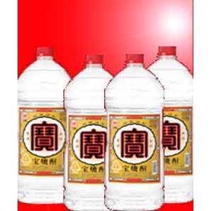 宝焼酎 25% 4Lボトル 4本入り 送料無料！（一部地域を除く）】宝焼酎 25°4000mlペット 1ケース4本入