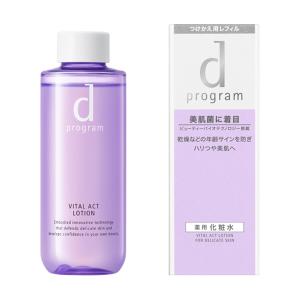 ★資生堂認定店　dプログラム バイタルアクト　ローション　ＭＢ　（レフィル） 125mL