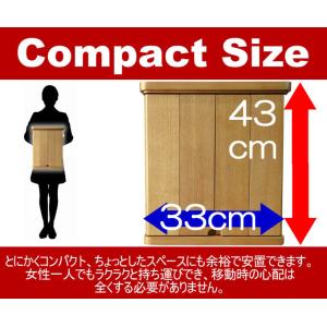 ミニ仏壇 仏具セット モダン オペラ14号 ナ...の詳細画像3