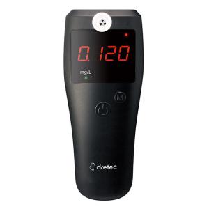 アルコールチェッカー 電池式 ドリテック dretec AL-102WT 飲酒 確認
