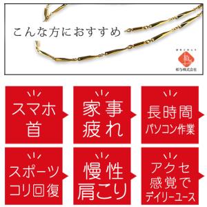 管理医療機器 磁気ネックレス レディース おし...の詳細画像3