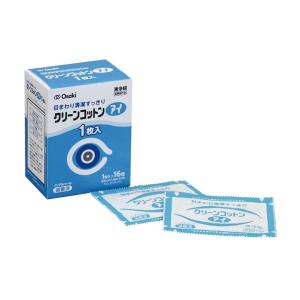 クリーンコットンアイ 00114（1マイX16ホウ） 1箱 オオサキメディカル