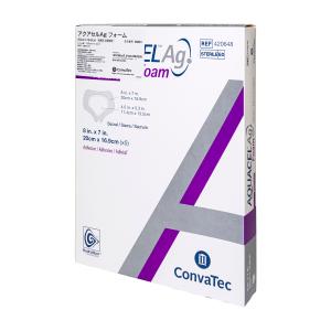 アクアセルAgフォーム 粘着式  09681 20X16．9CM 5マイ ドレッシング材 24-9978-11 コンバテックジャパン