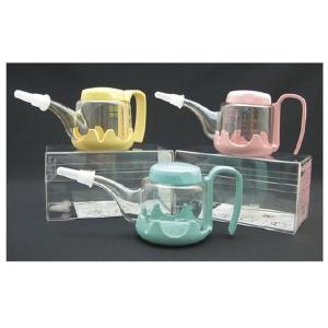 ダイヤ印ホルダー付薬呑器（L） ピンク（200CC） 1個 浅井商事