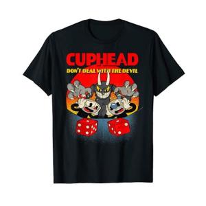 Cuphead And Mugman Devil's Dice Video Game T-Shirt並行輸入品