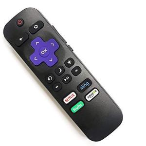 TCL ROKU TV Replacement Remote w/Volume Control and TV Power Button並行輸入品